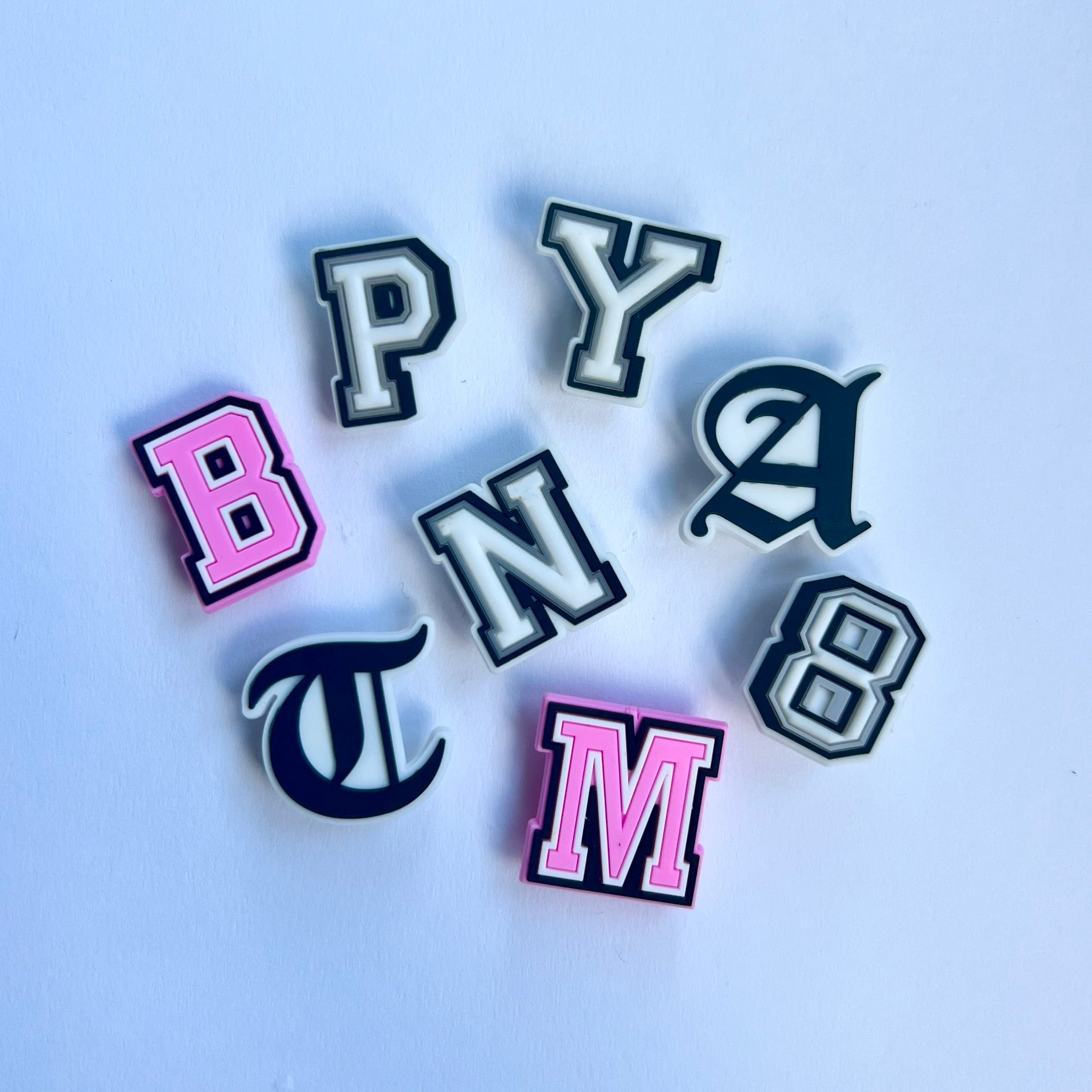 Letters & Numbers Charms