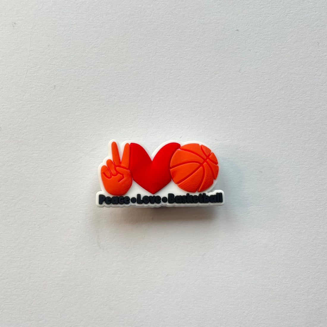 Peace, Love & Basketball Charm