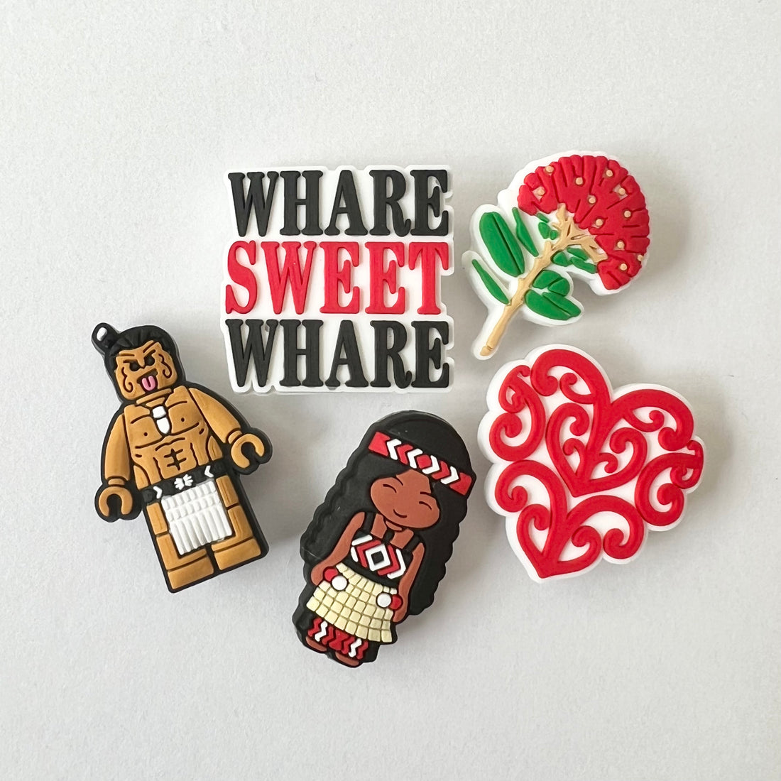 The Whare Sweet Whare Charms Pack