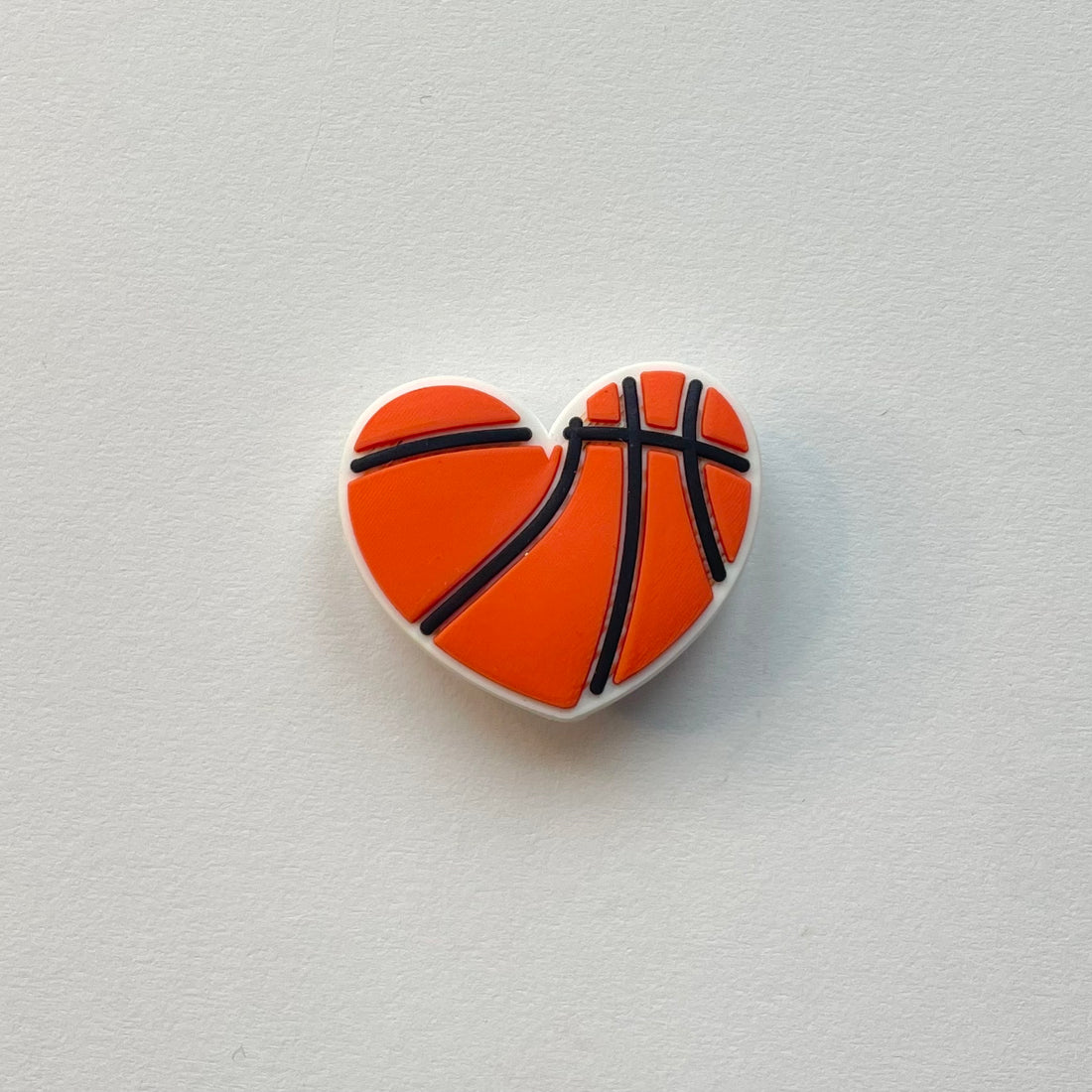 Love Heart Basketball Charm