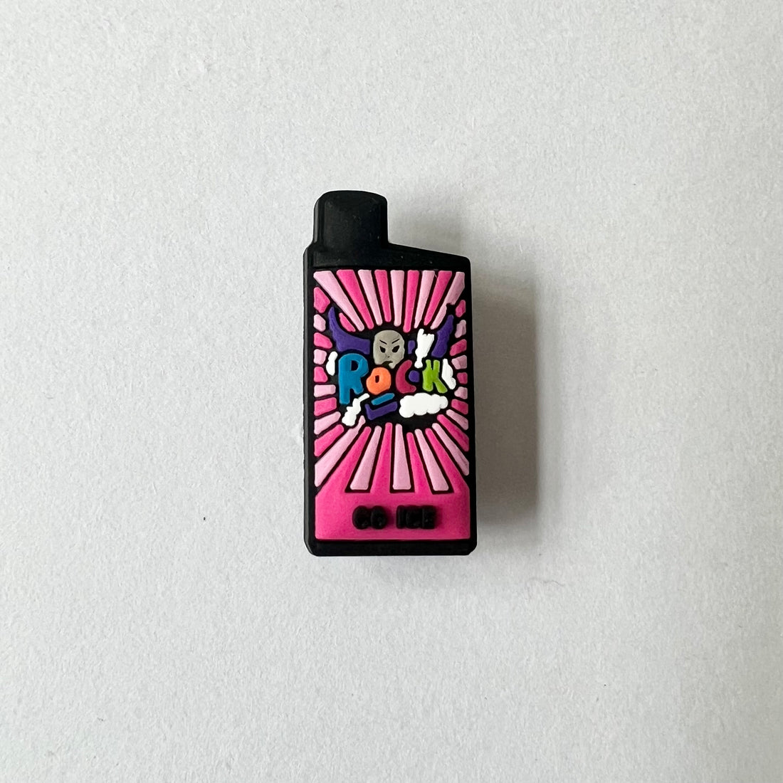 The Pink Rock Vape Charm