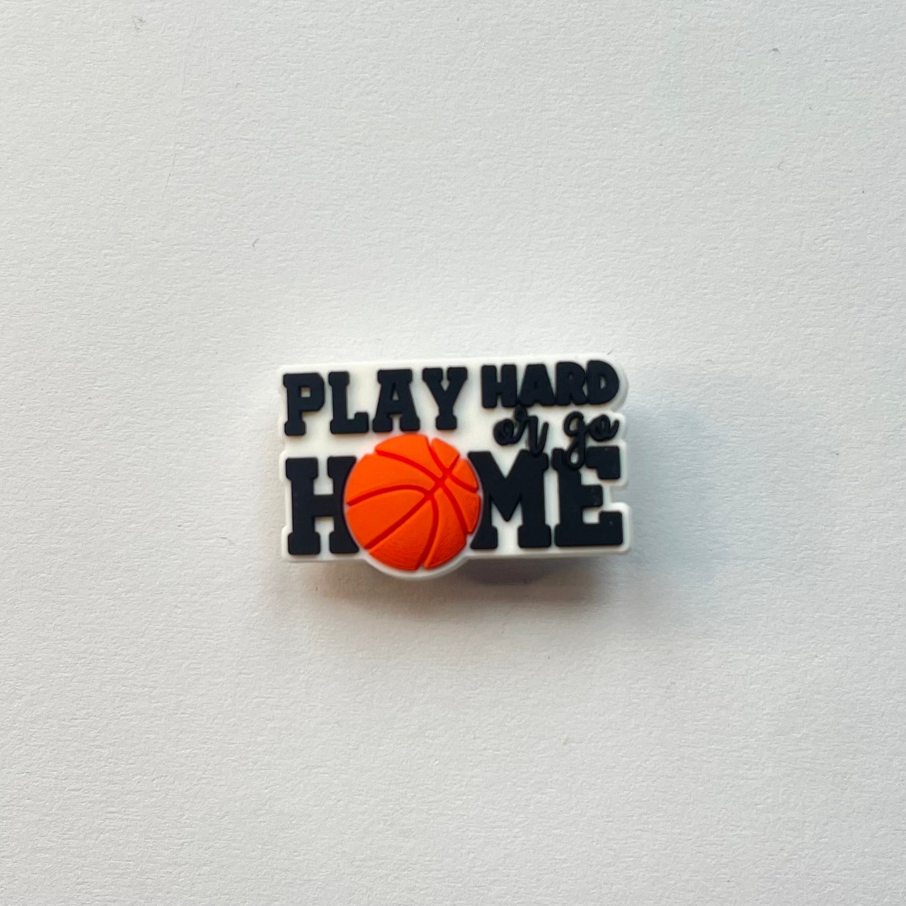 Play Hard Or Go Home Charm