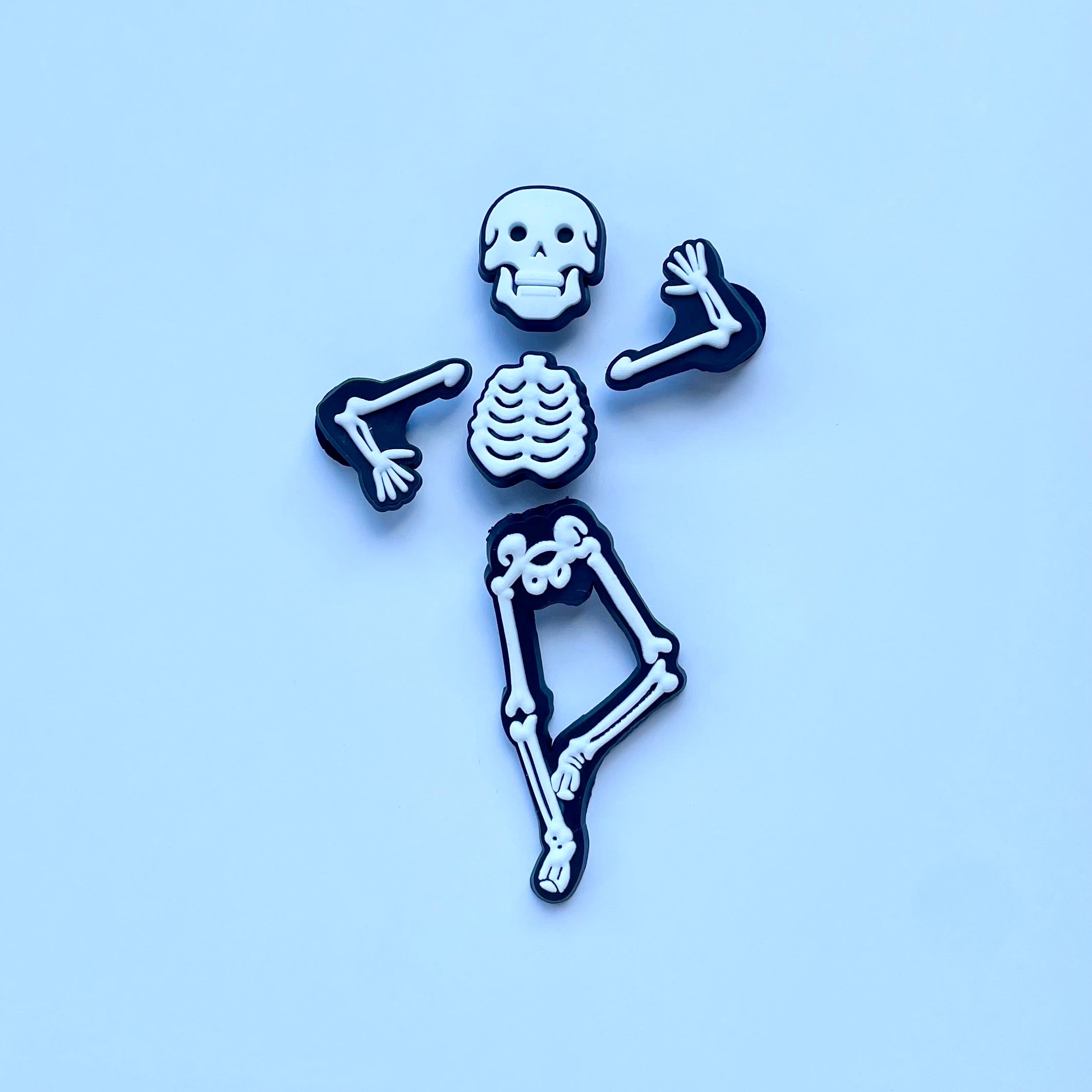 Five Piece Skeleton Charm