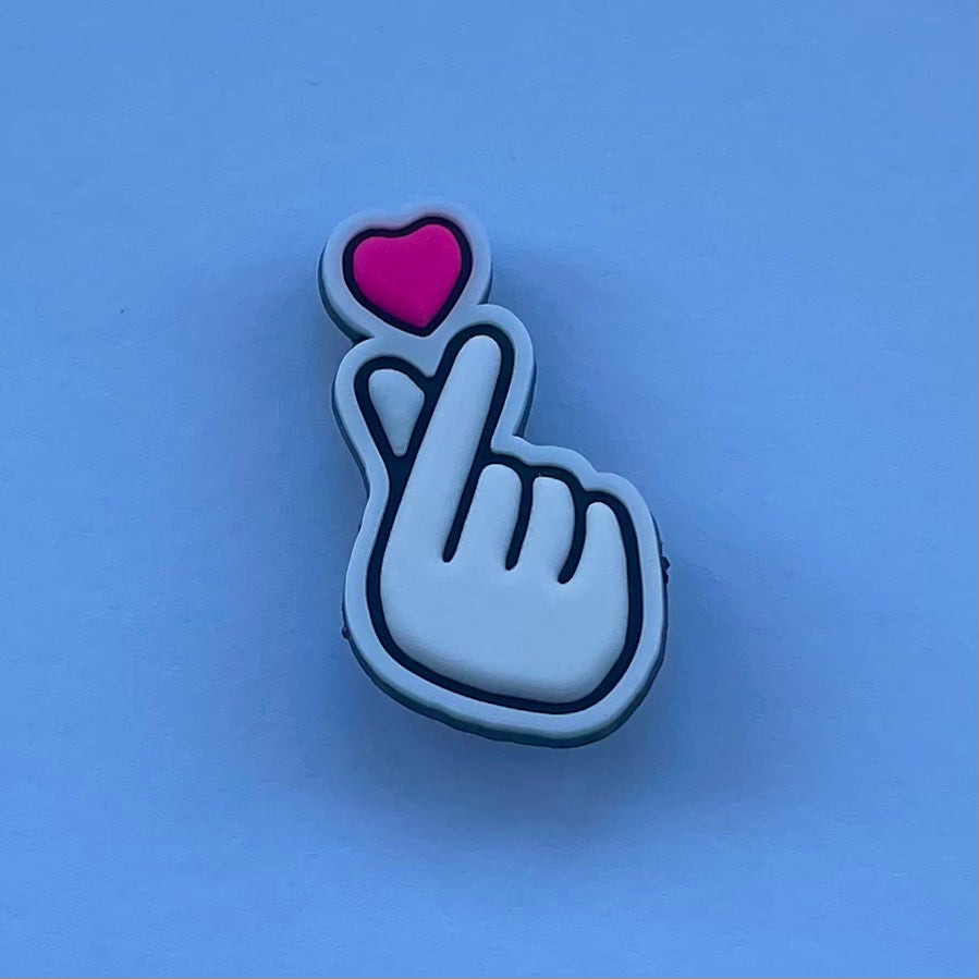 Heart Hand Charm