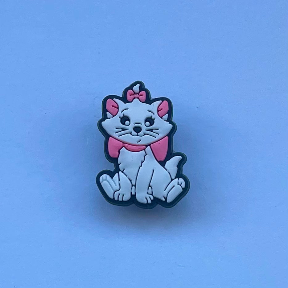 Marie The White Kitten Charm