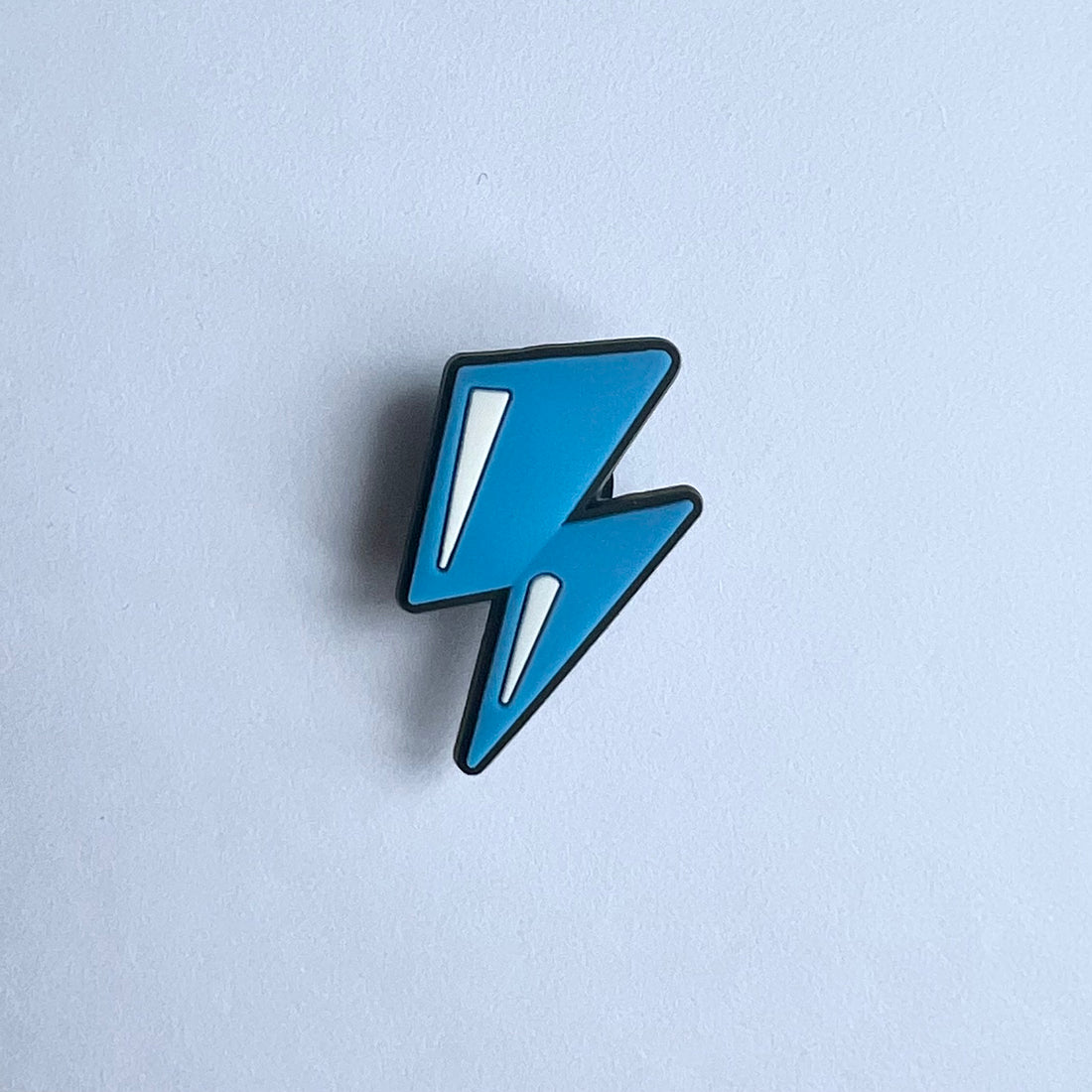Blue Lightning Bolt Charm