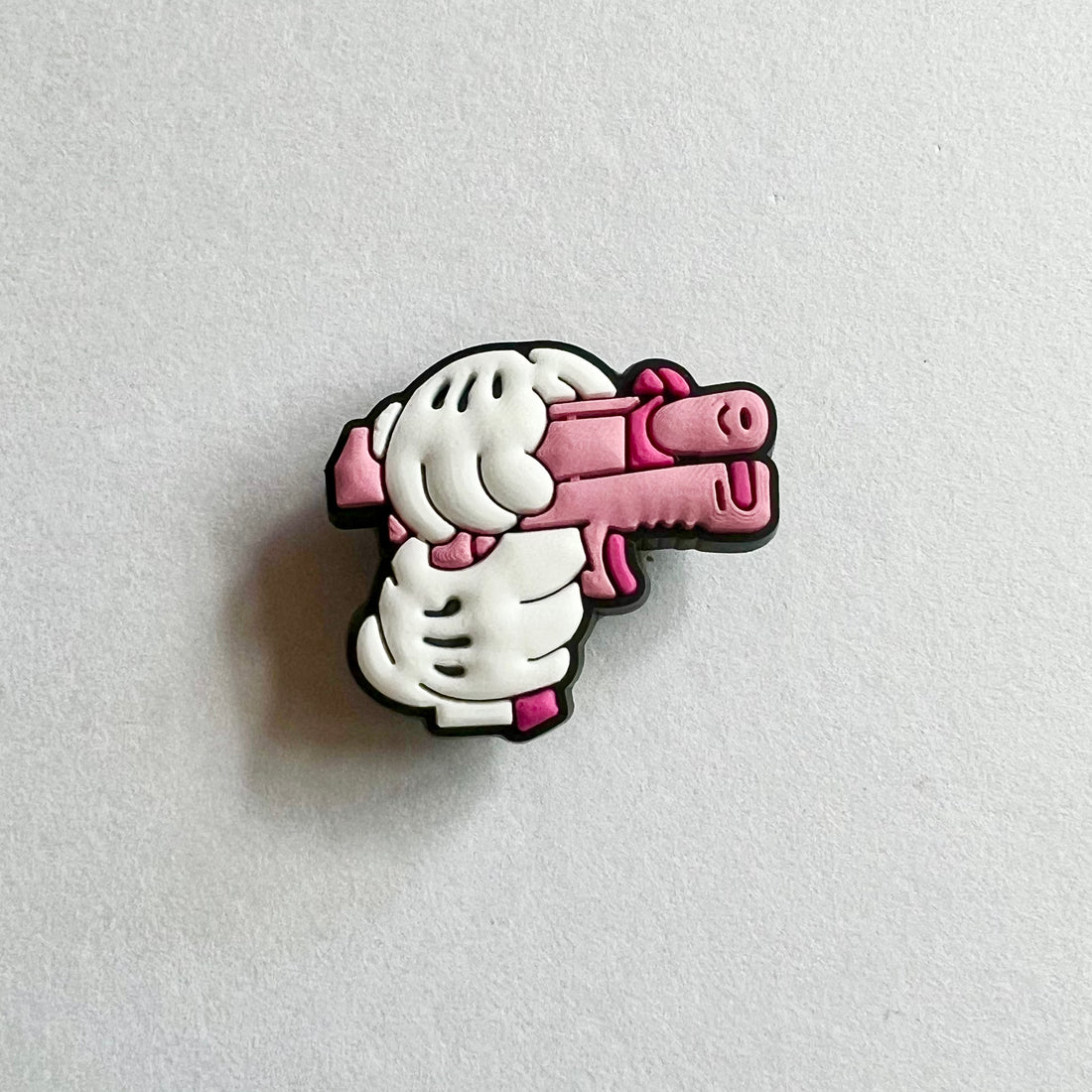 Pink Gun Charm