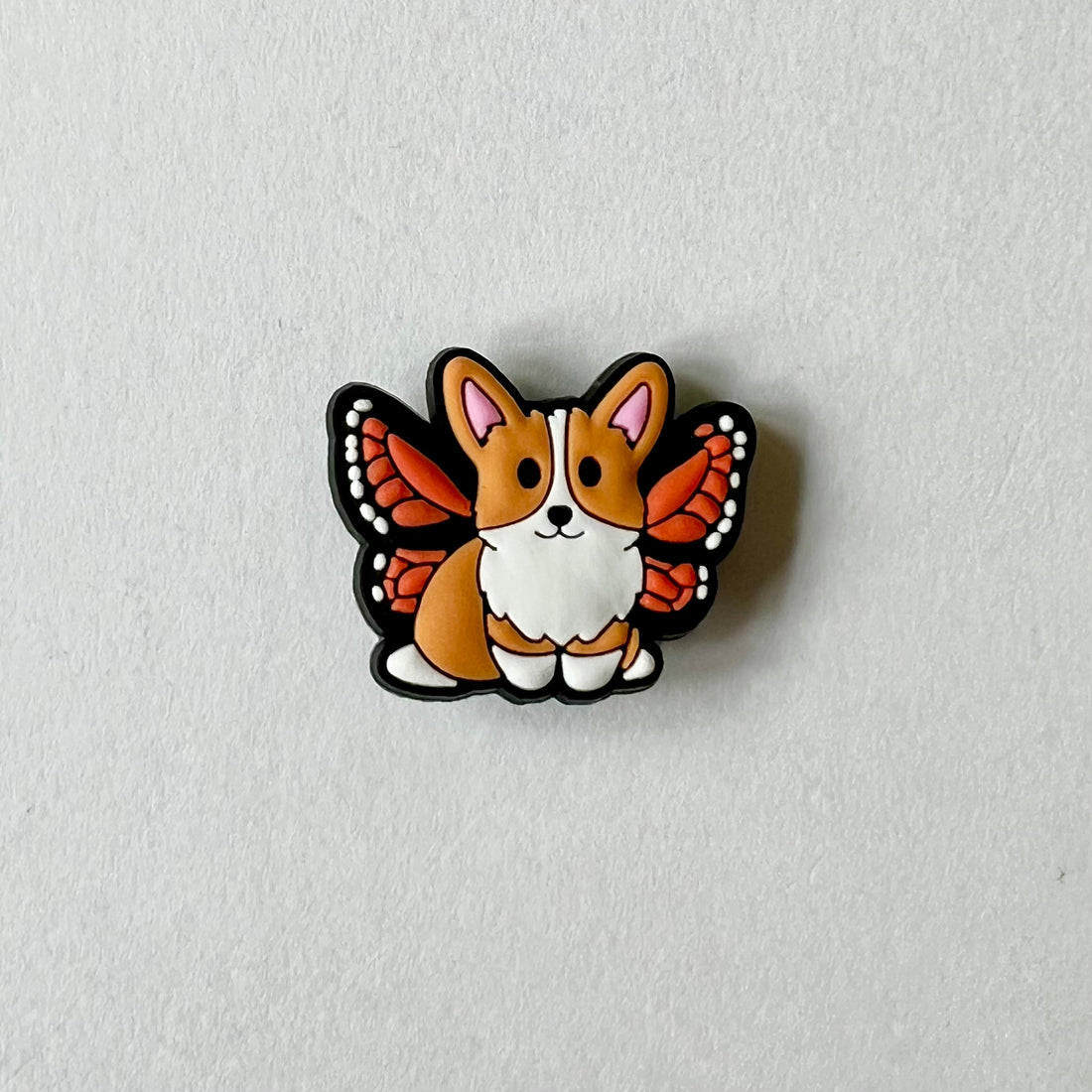 Butterfly Corgi Charm