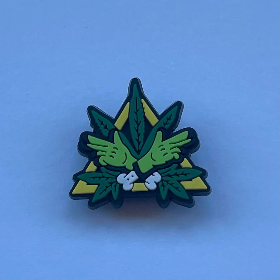 Weed Gun Hands Charm