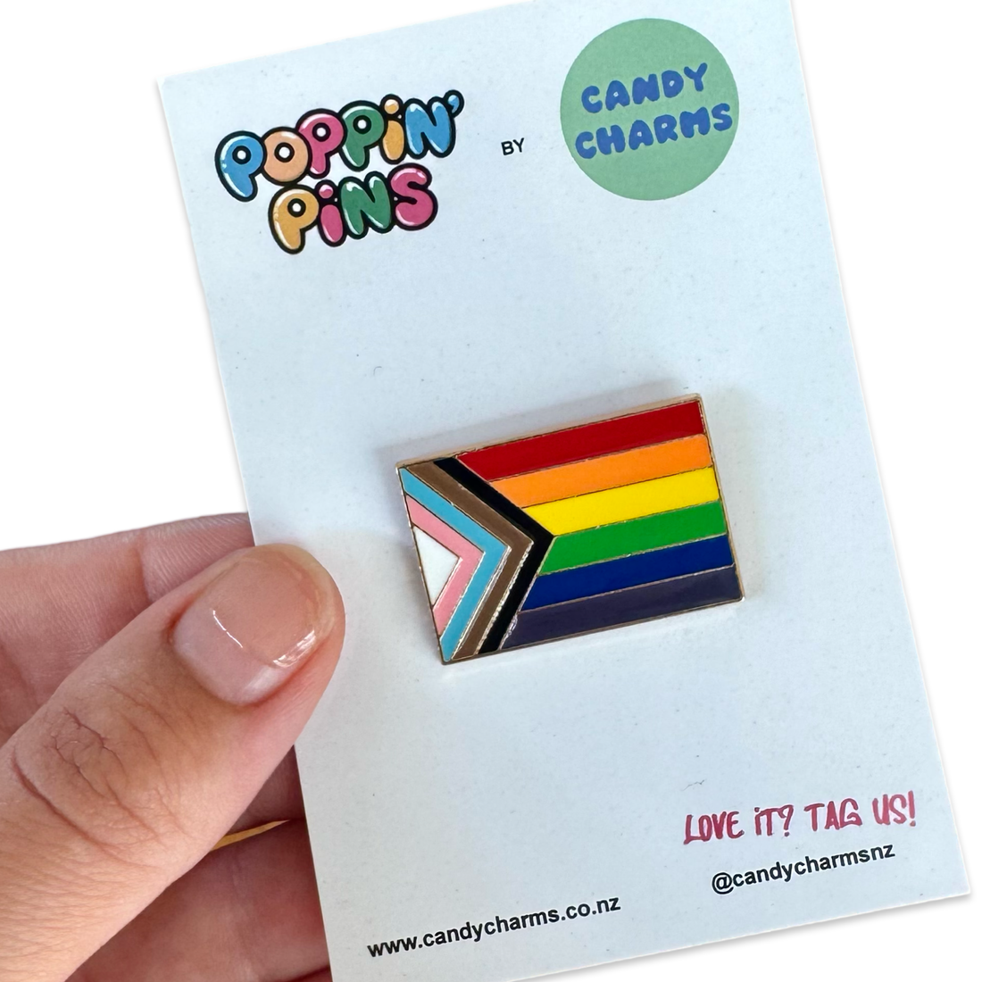 Pride Flag Enamel Pin