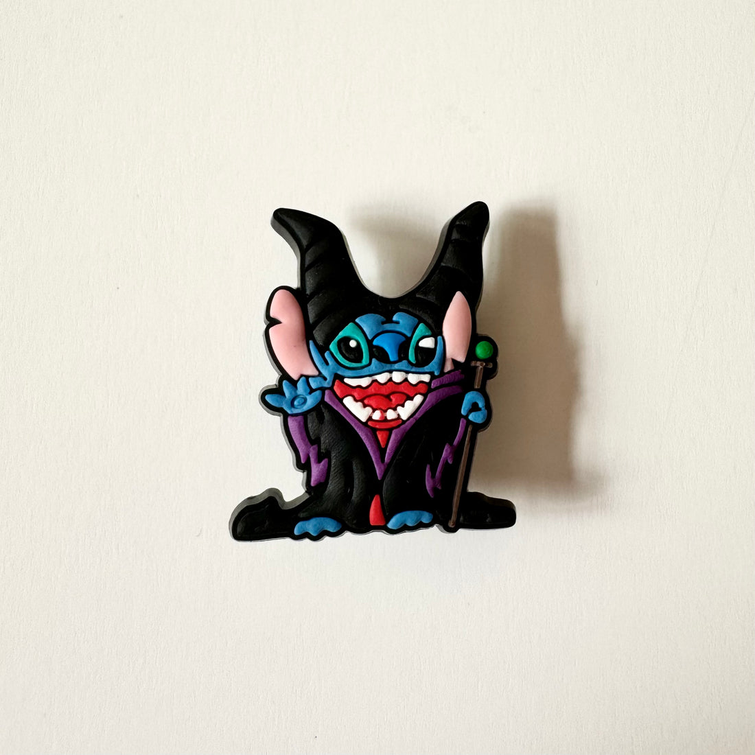Maleficent Stitch Charm