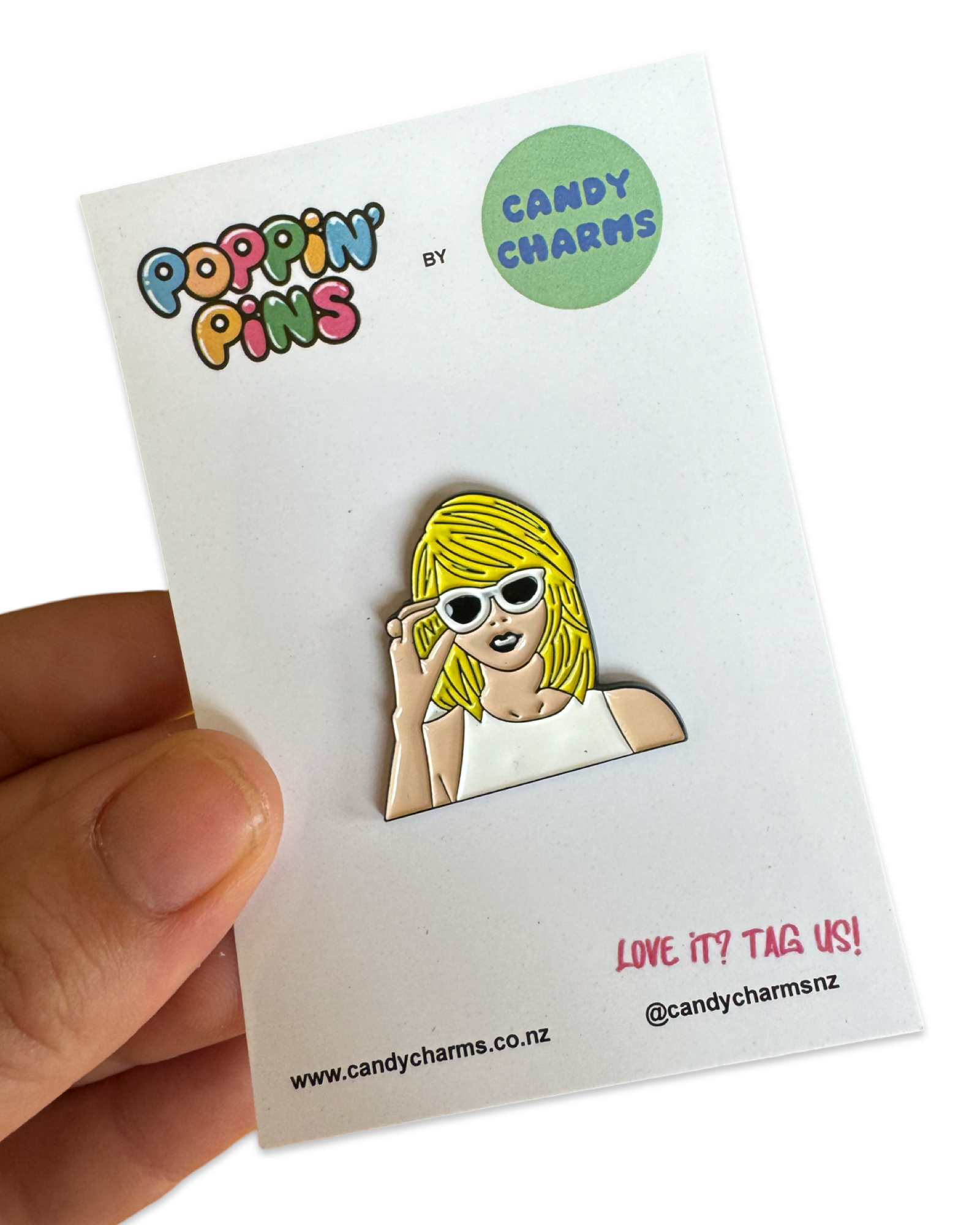 Taylor Swift Enamel Pin