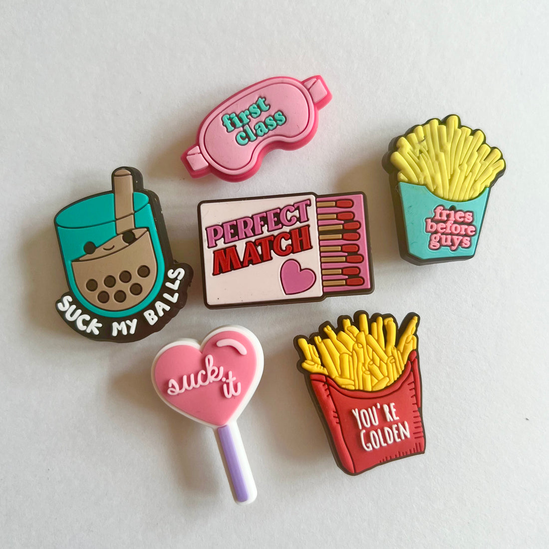 The Suck It Charms Pack