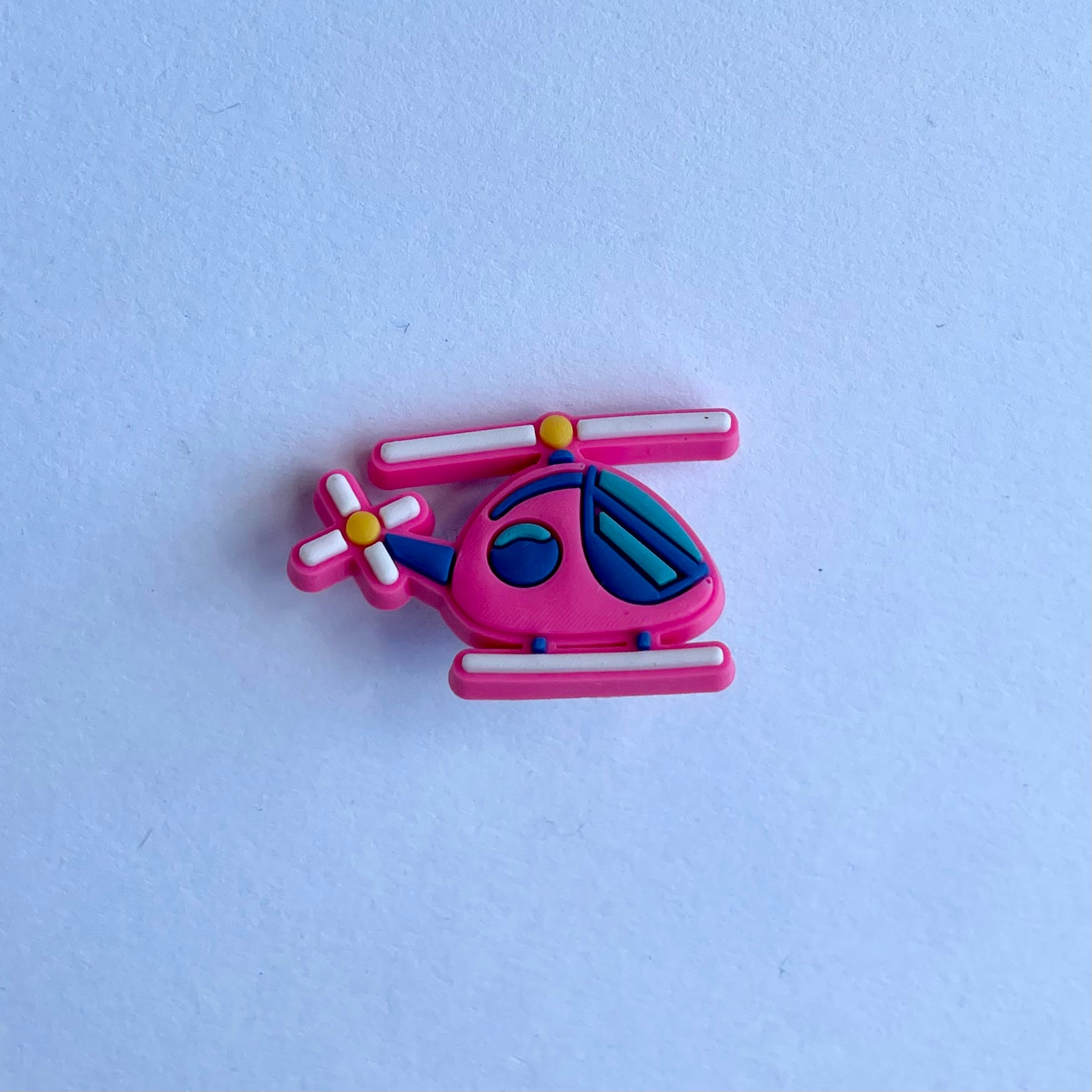 Pink Helicopter Charm