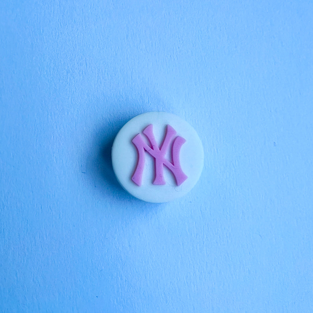 White & Pink NY Charm