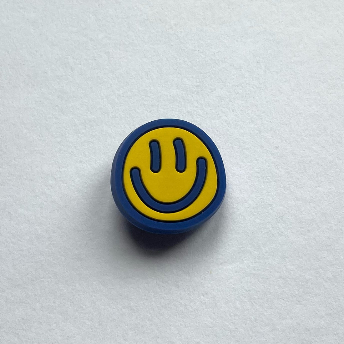 Blue Smiley Face Charm