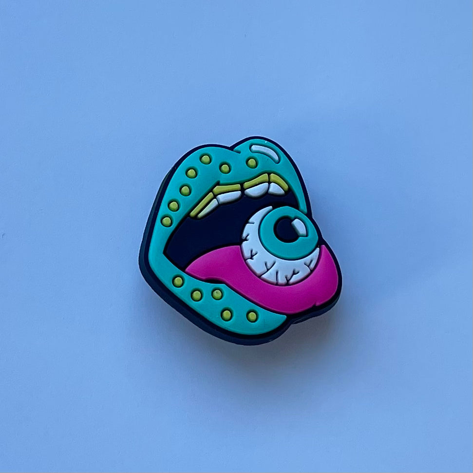 Spooky Eyeball Mouth Charm