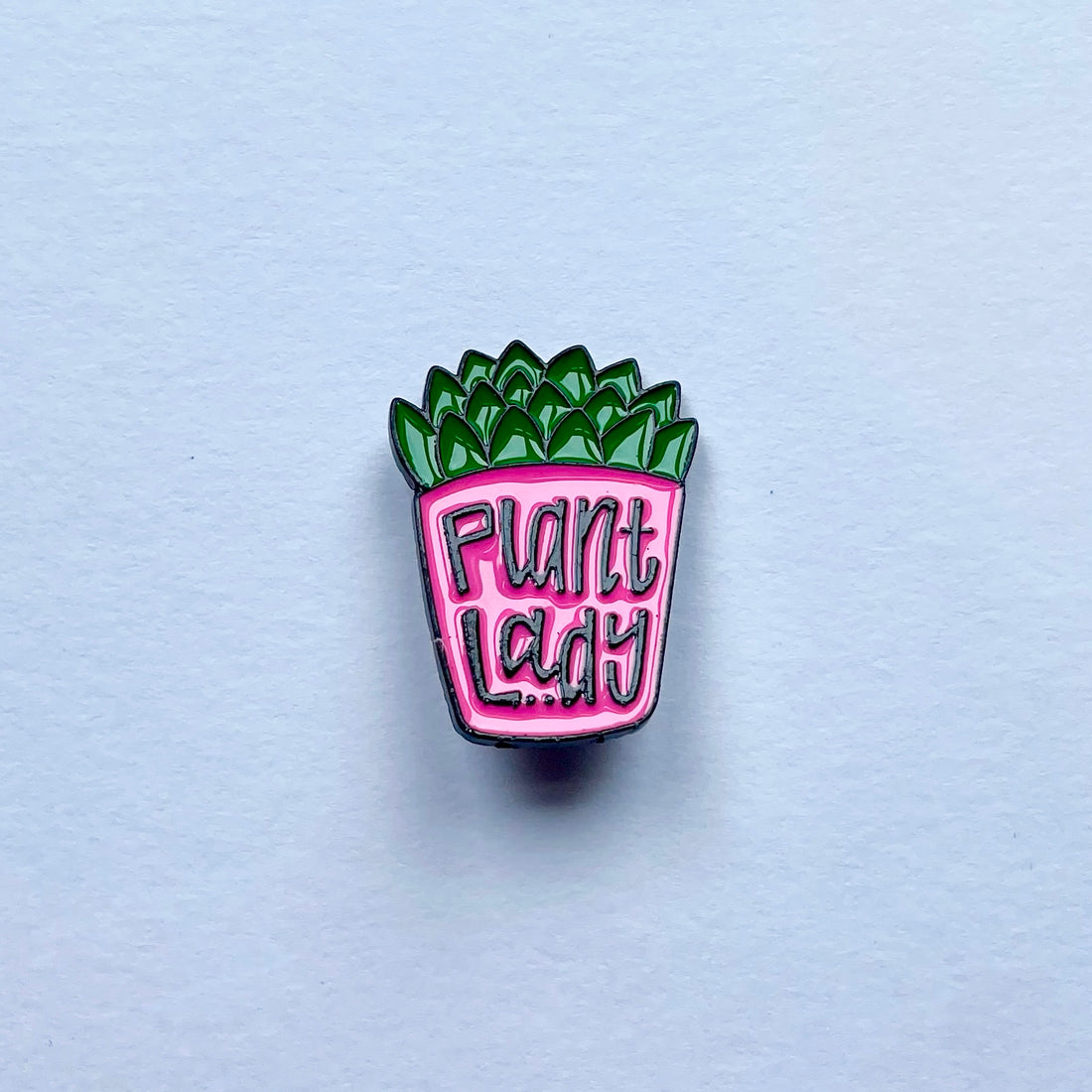 Plant Lady Metal Charm