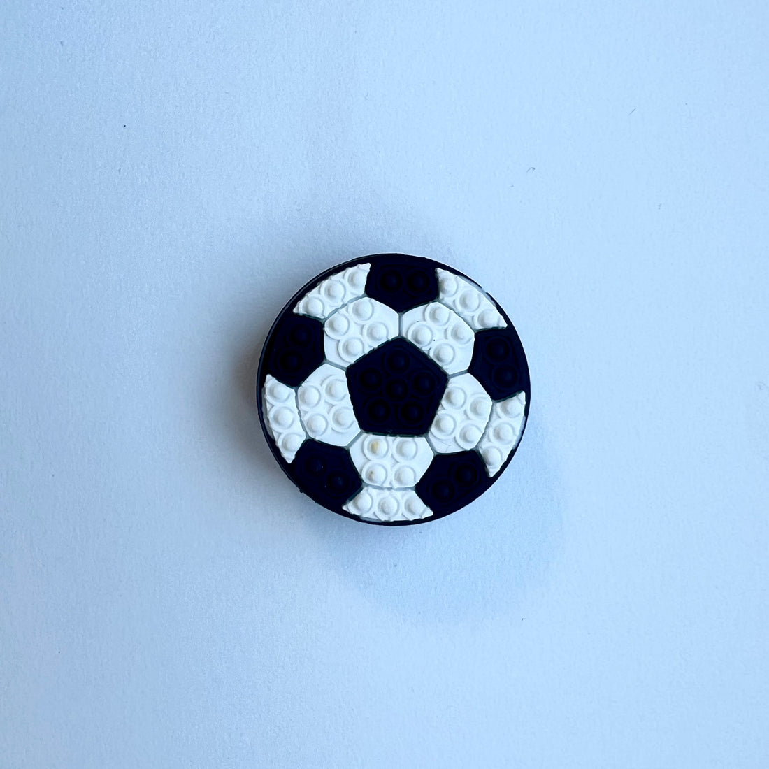 Fidget Style Soccer Ball Charm