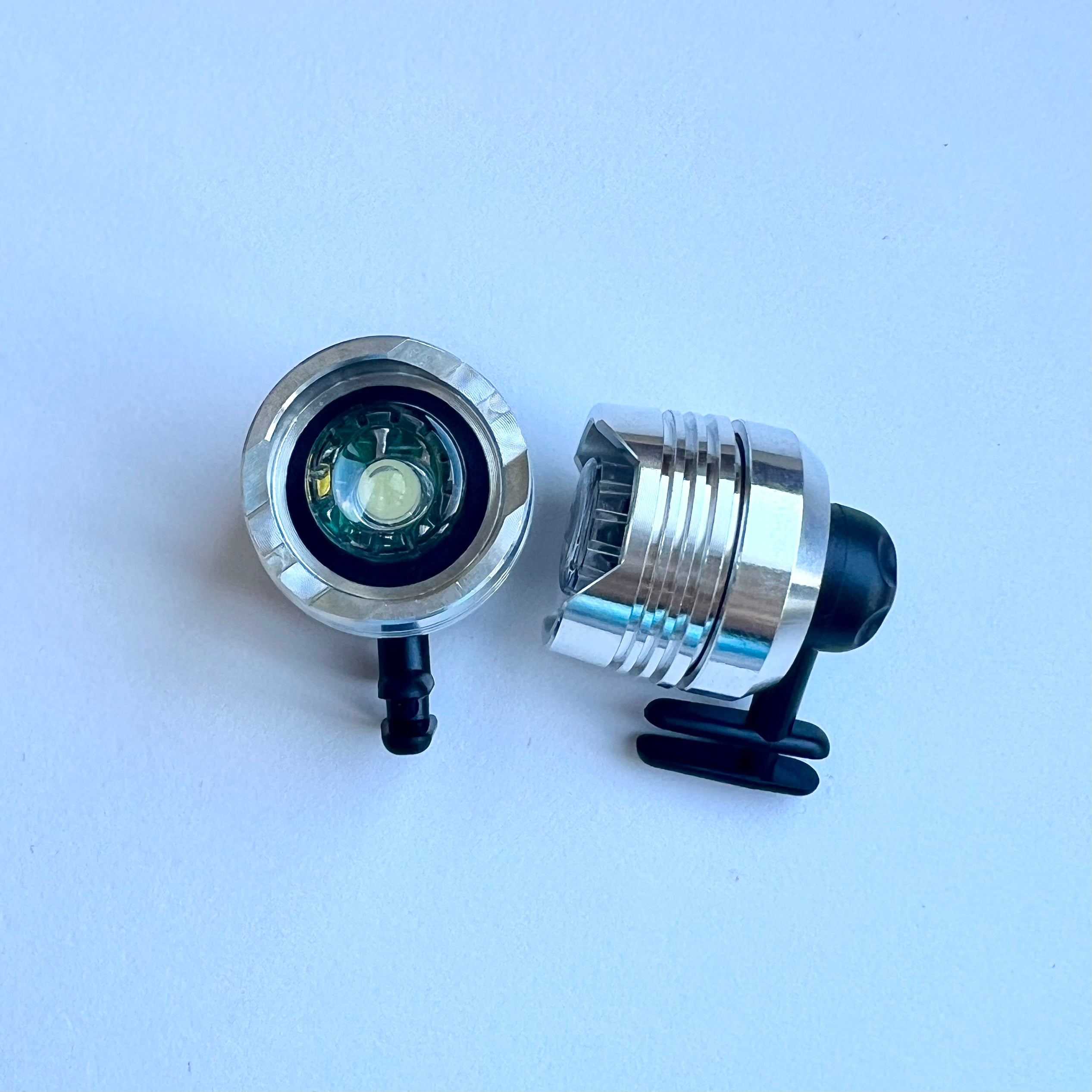 Silver Flashlight Charms