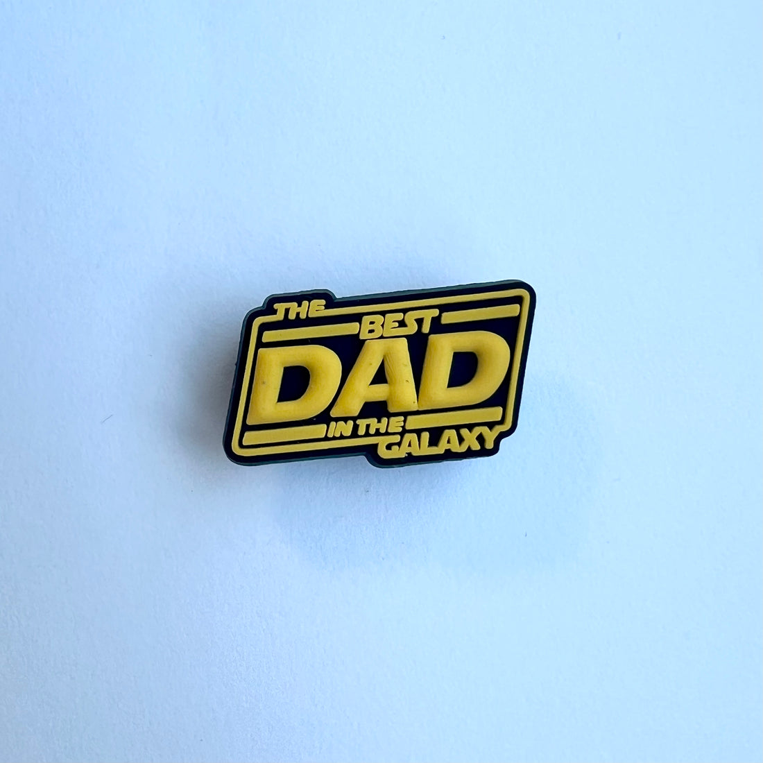 Best Dad In The Galaxy Charm