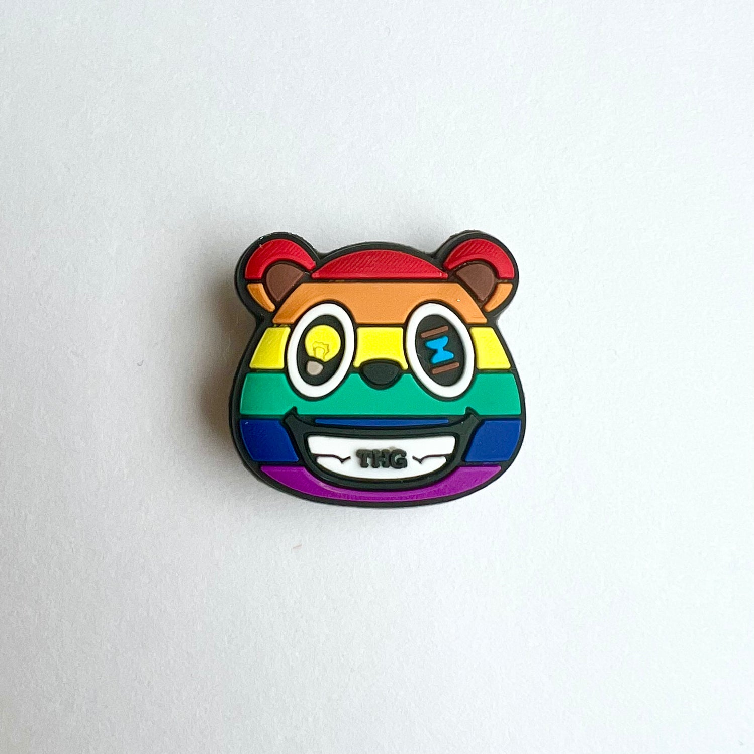 Rainbow Bear Charm