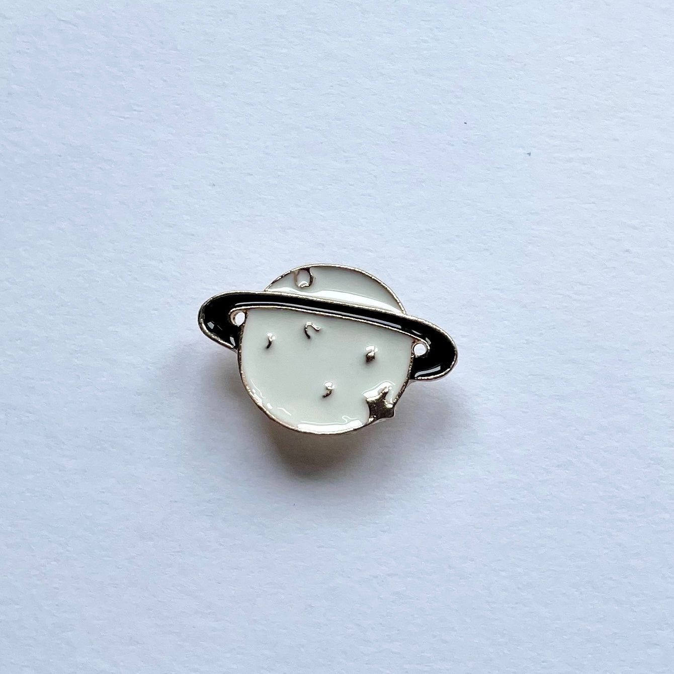 Saturn Metal Charm
