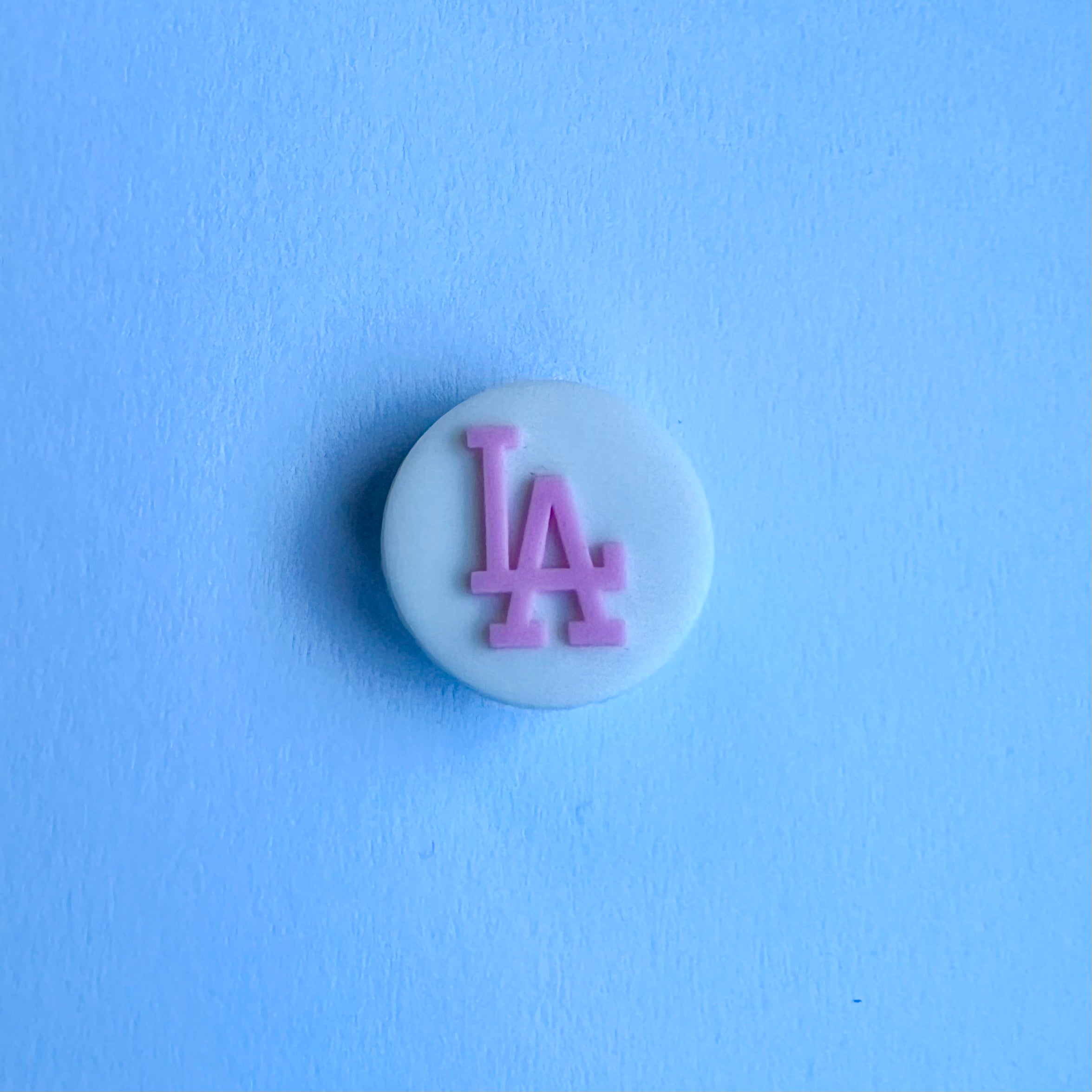 White & Pink LA Charm