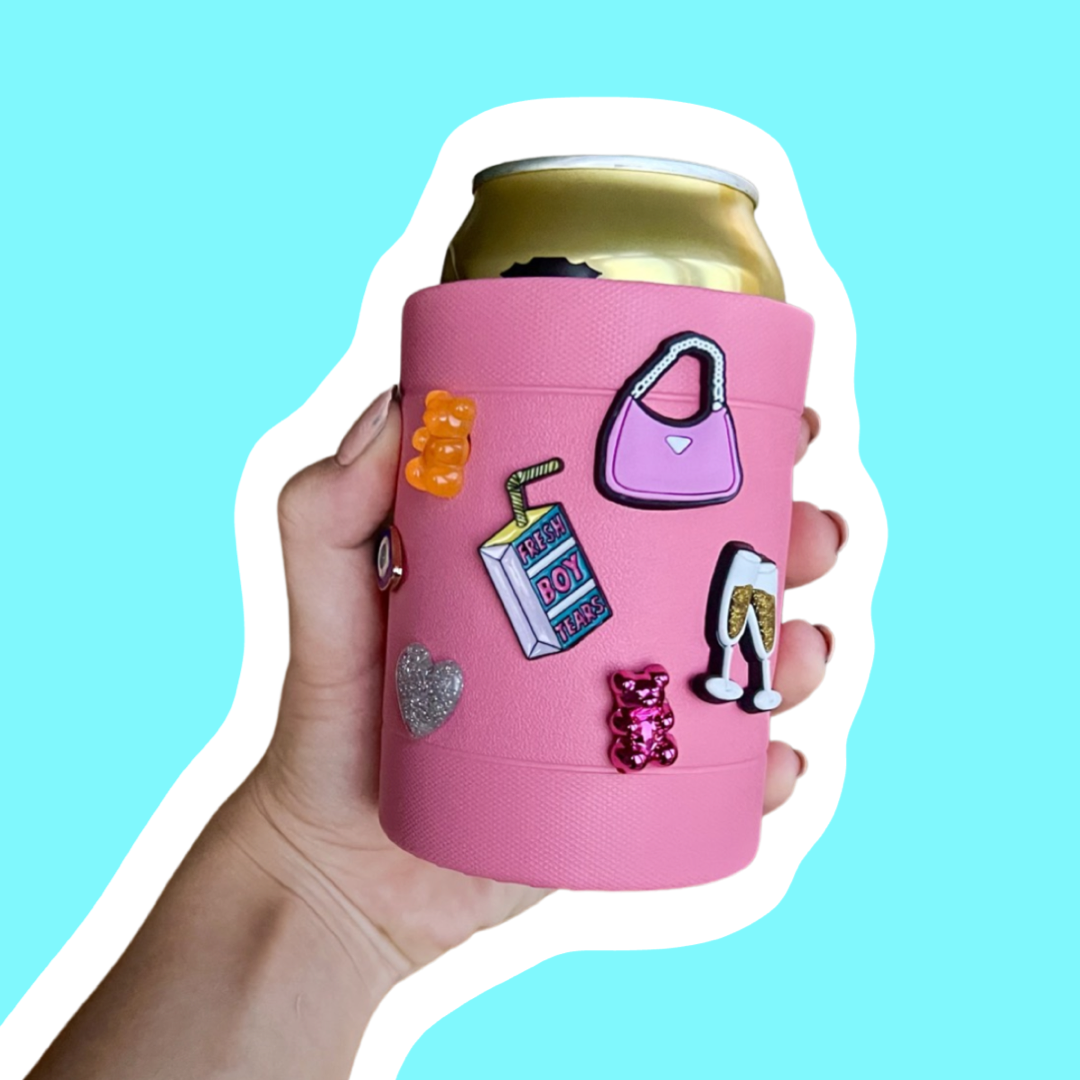 Charm Drink Holder - Peachy Pink