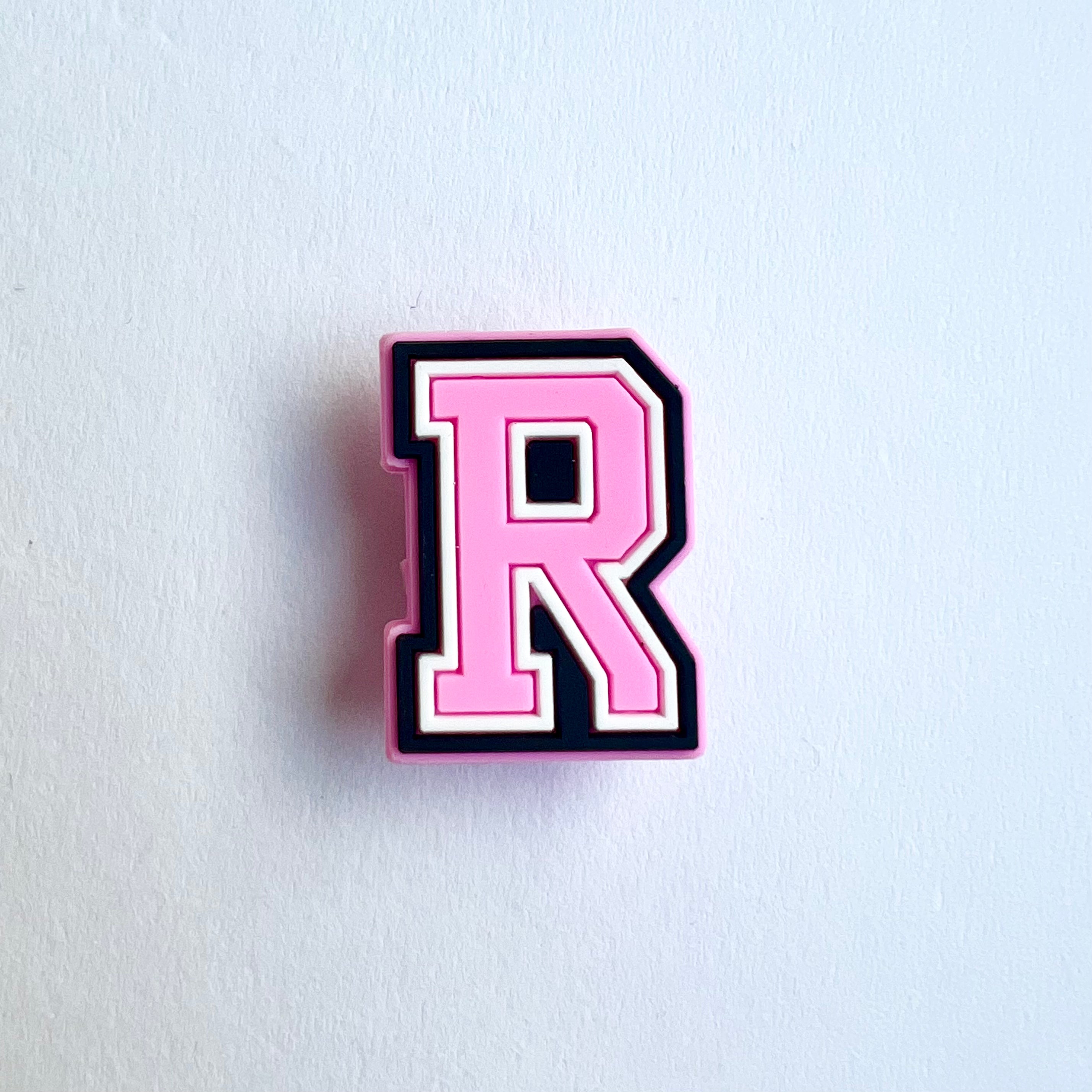 Pink Letter Charms