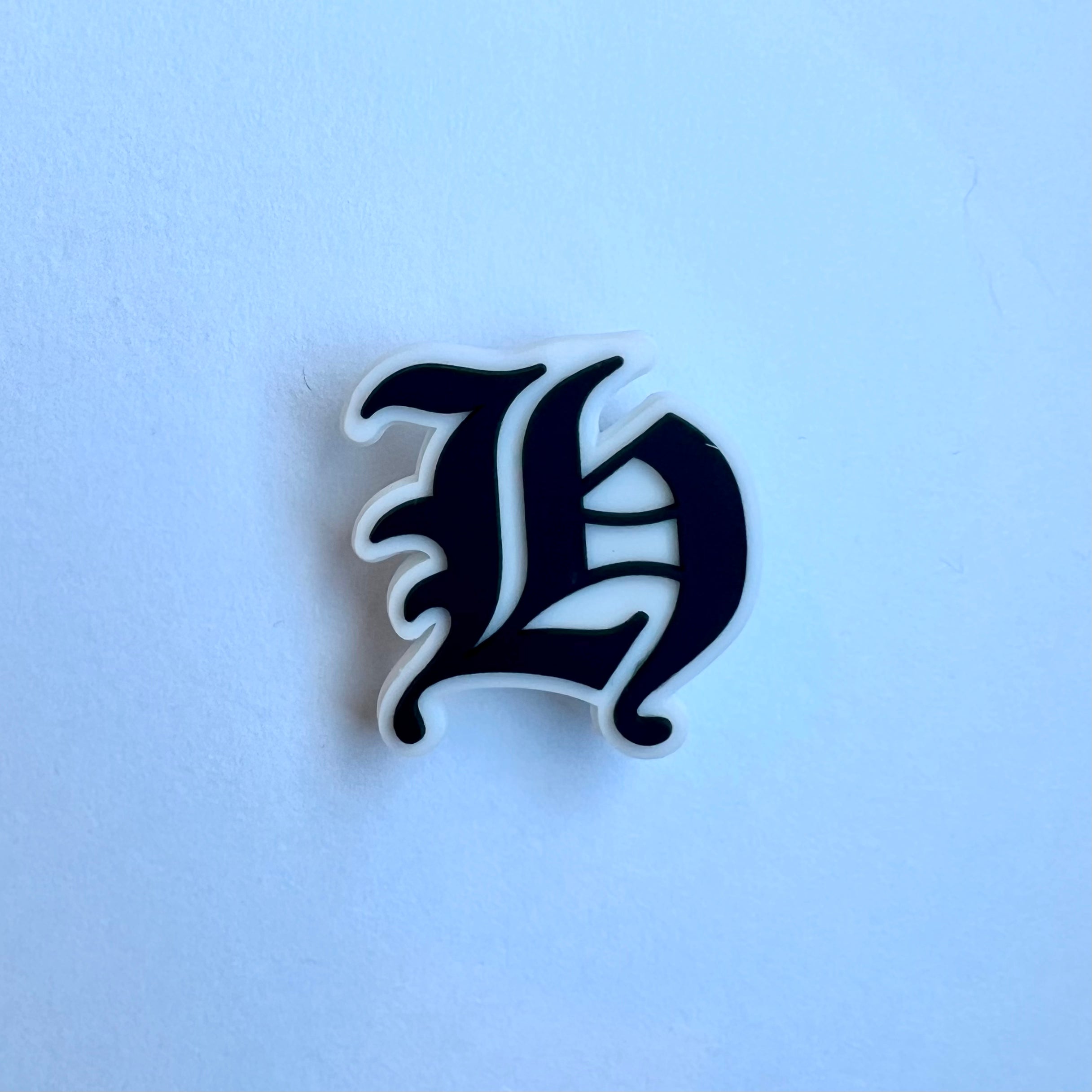 Old English Letter Charms