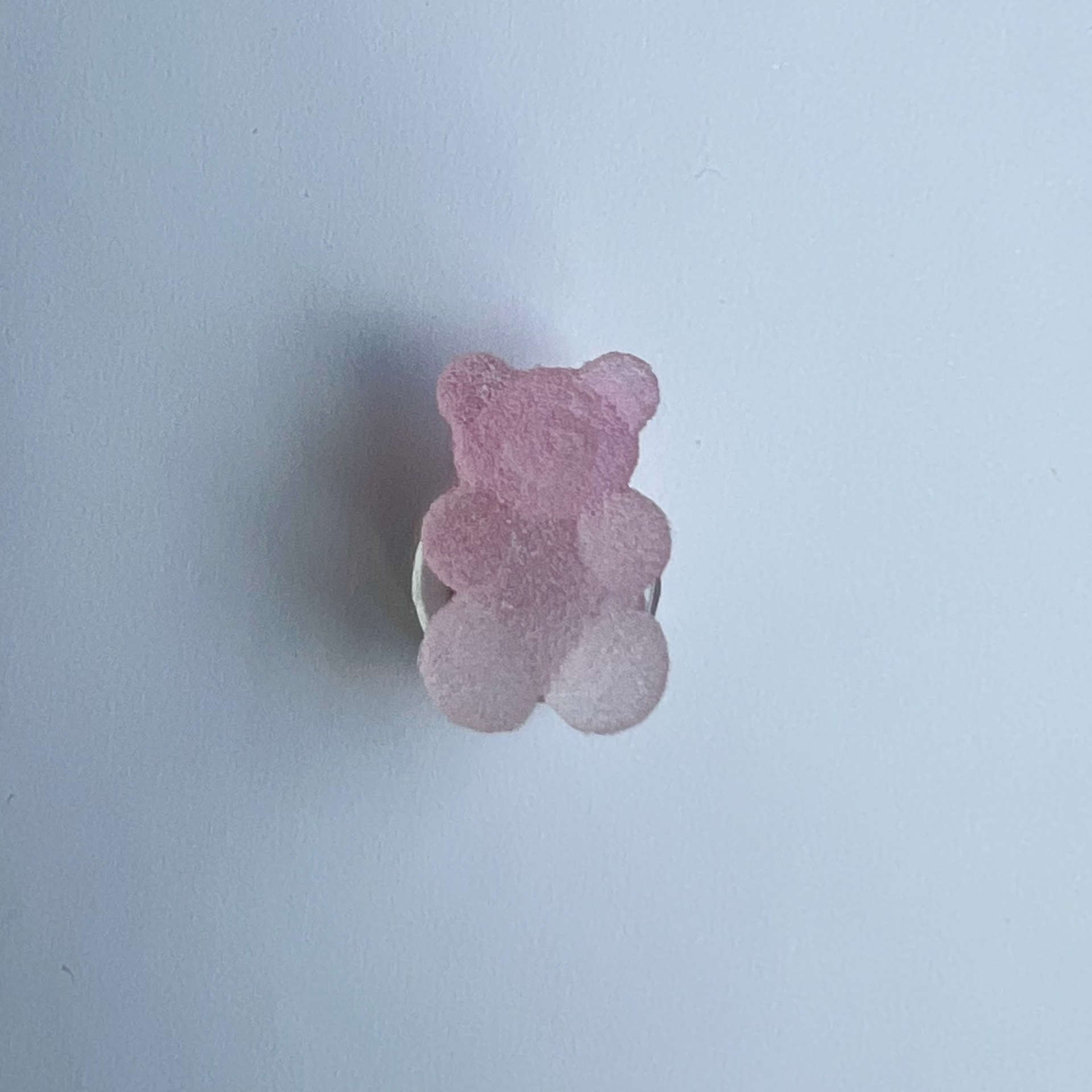 Pink Gradient Sugar Bear Charm