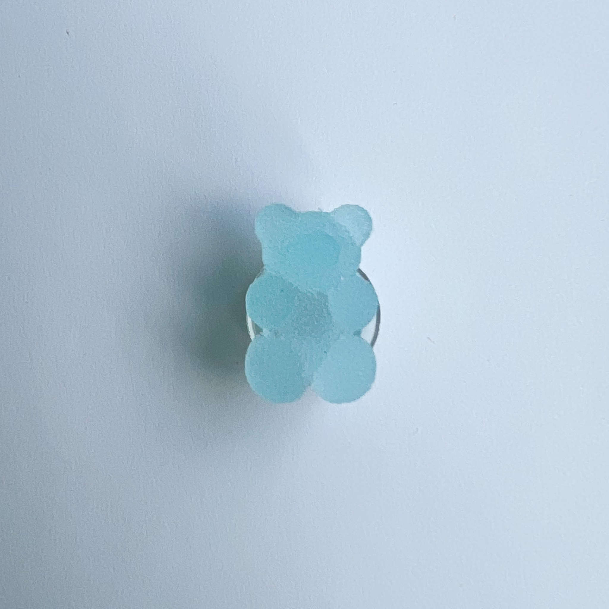 Blue Sugar Bear Charm