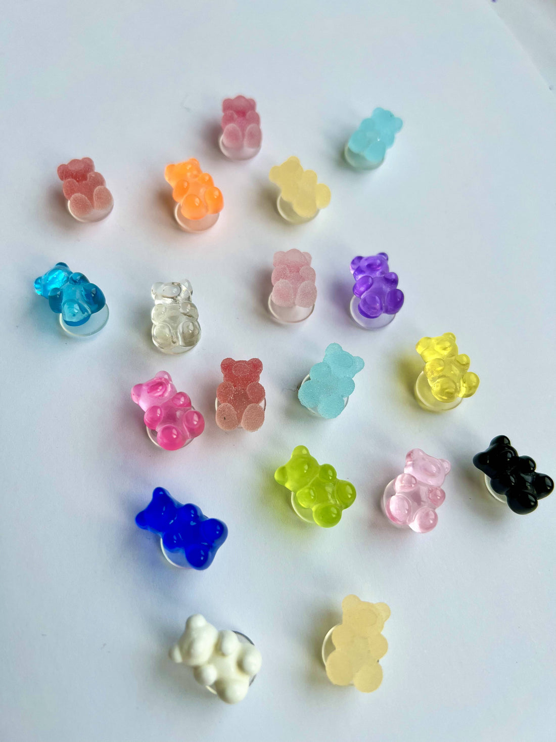 Pink Gradient Sugar Bear Charm