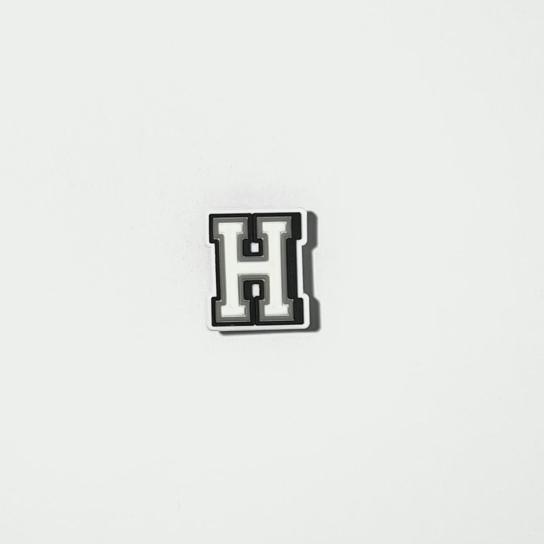 College Letter Charms