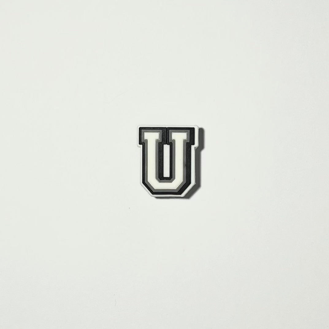 College Letter Charms