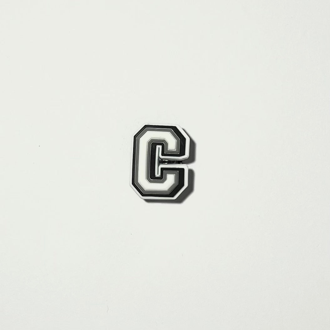 College Letter Charms