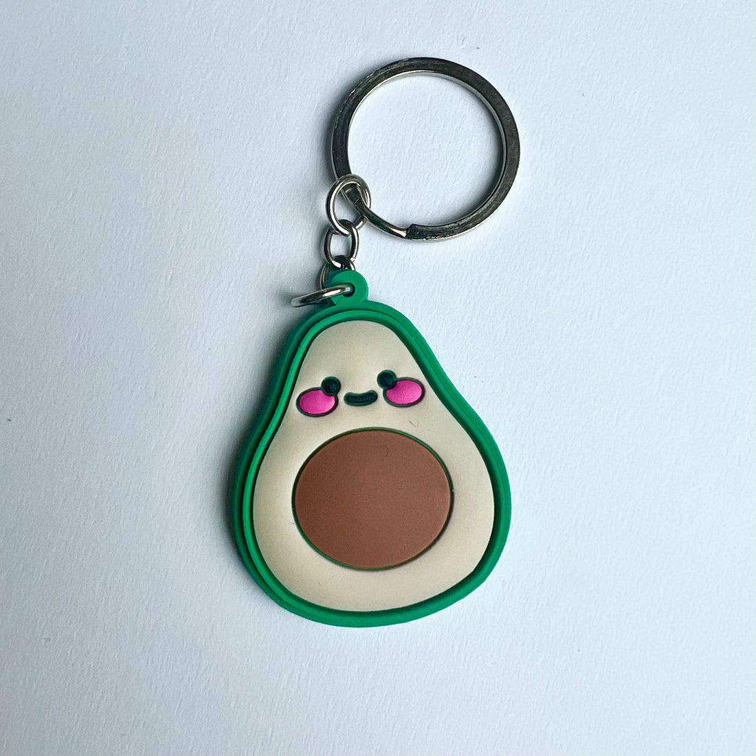 Happy Avocado Keyring