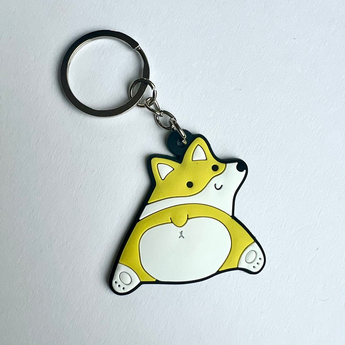 Corgi Booty Keyring