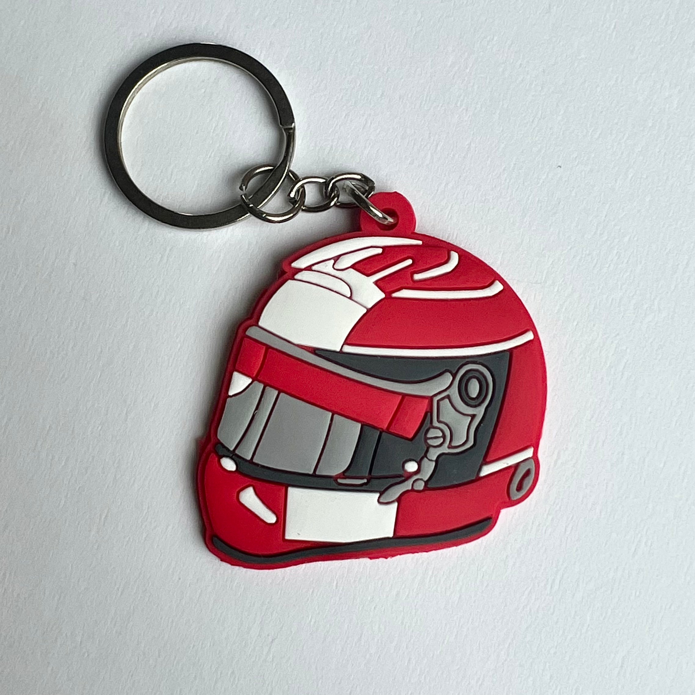 Racing Helmet Keyring