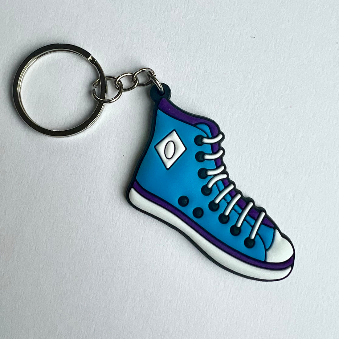 Blue Sneaker Keyring
