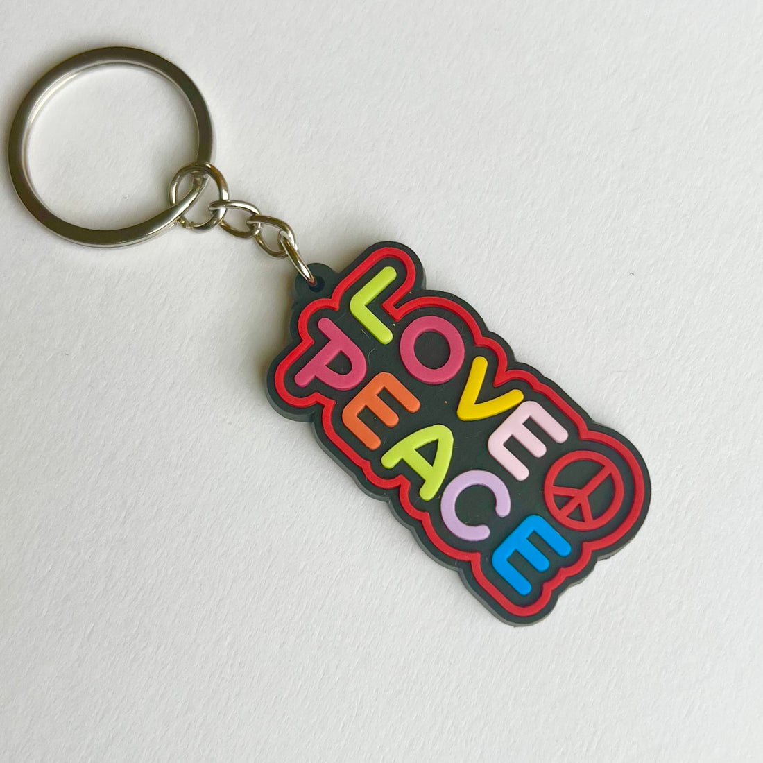 Love & Peace Keyring