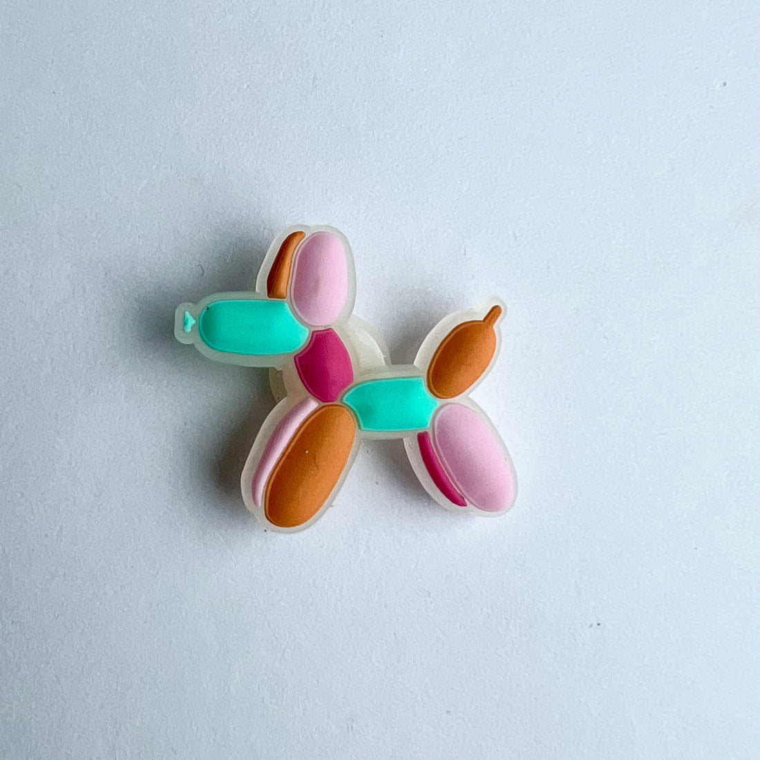 Glow in the Dark Balloon Dog Charm