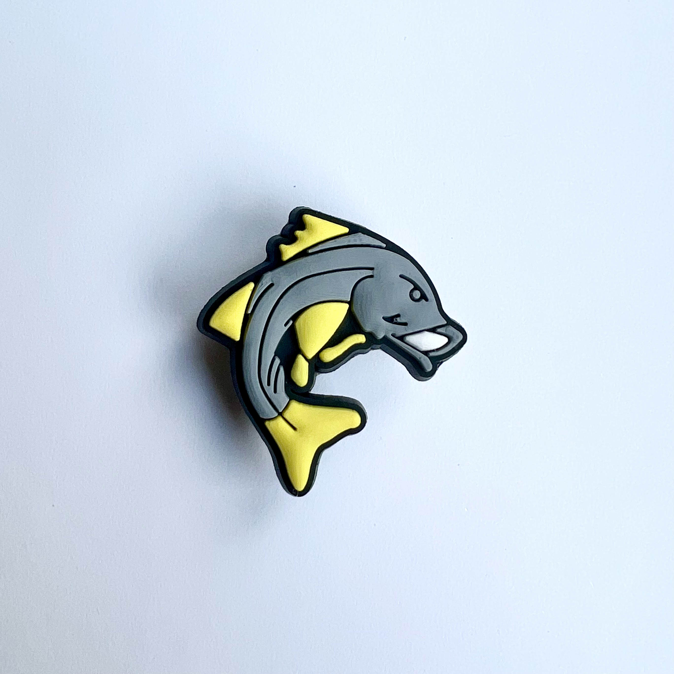 Yellowy Fish Charm