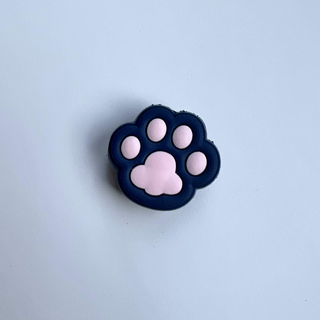 Purple Paw Print Charm