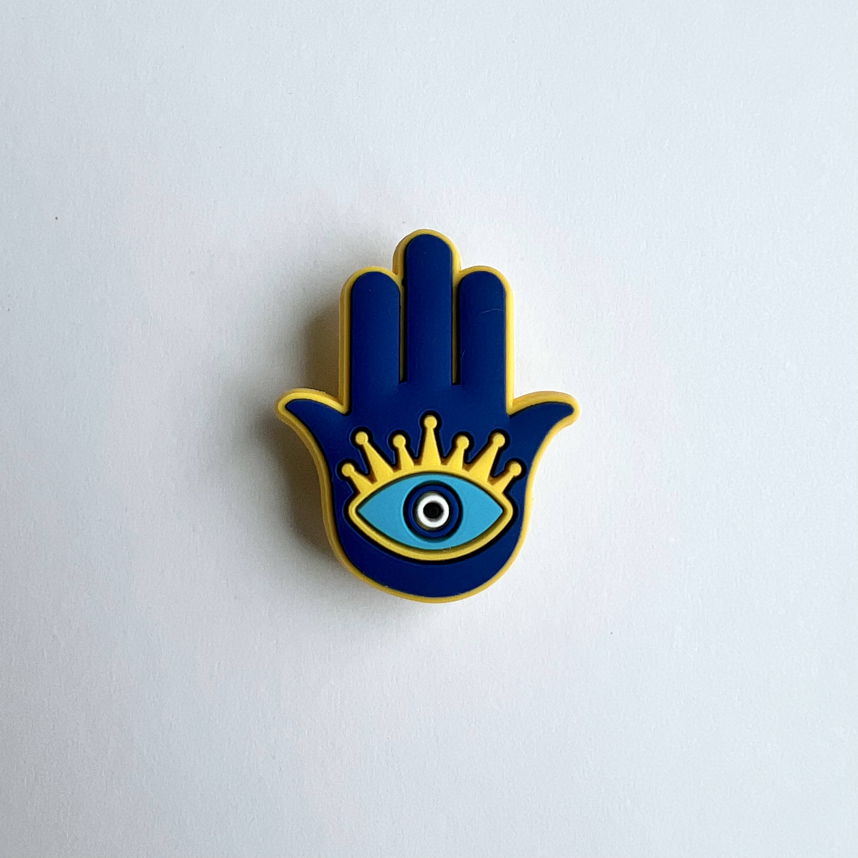 Blue Hamsa Hand Charm