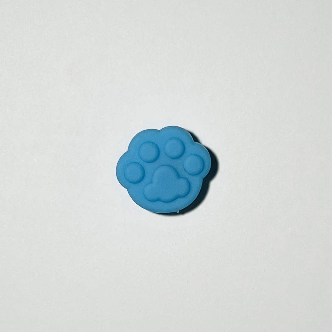 Blue Paw Print Charm
