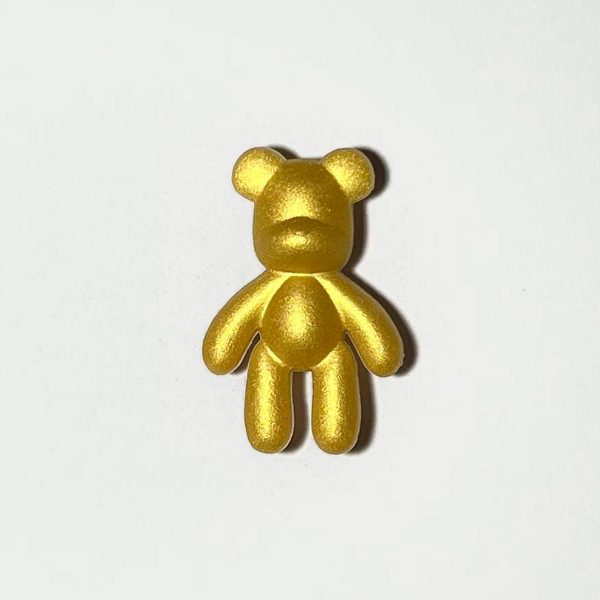 Gold Bear Charm