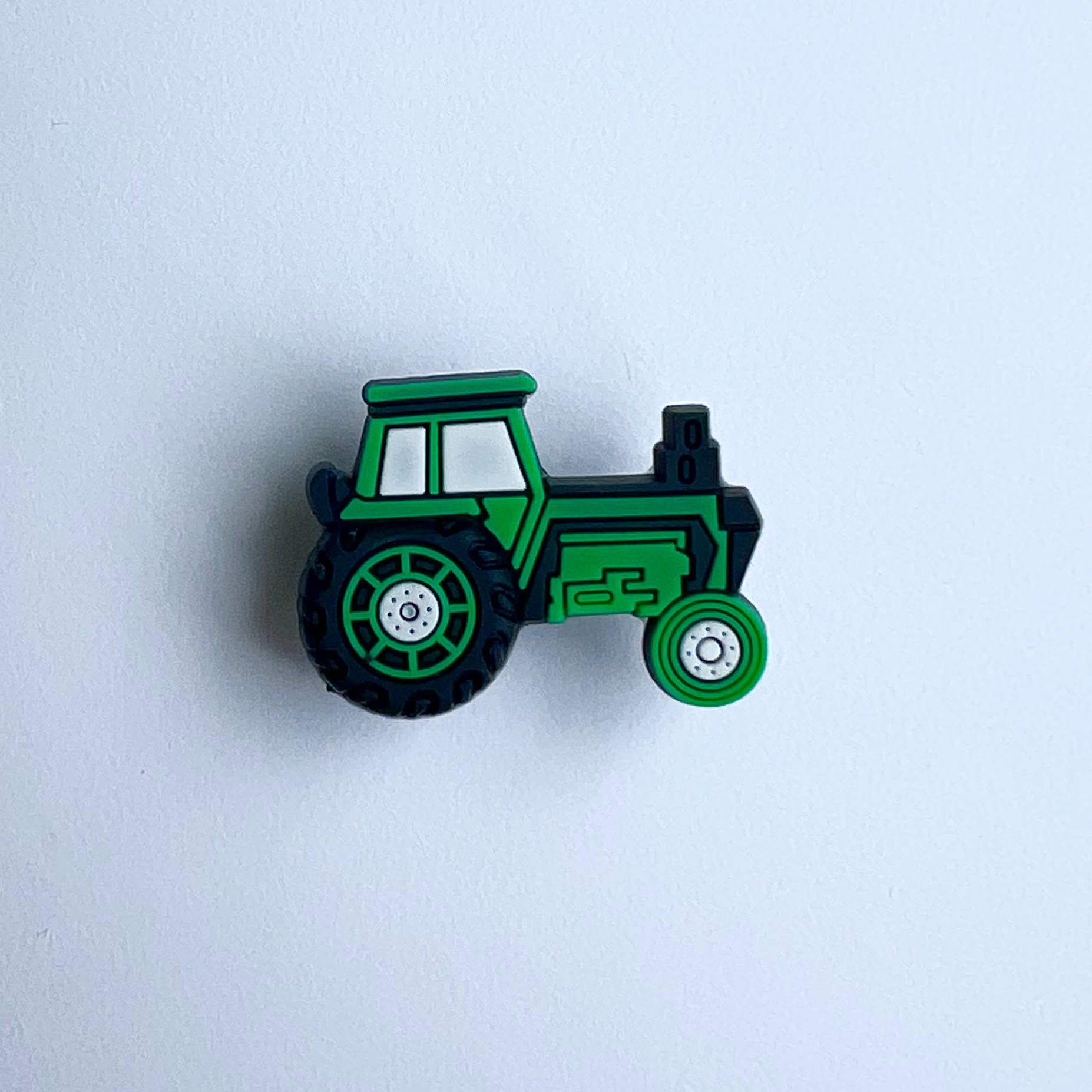 Green Tractor Charm