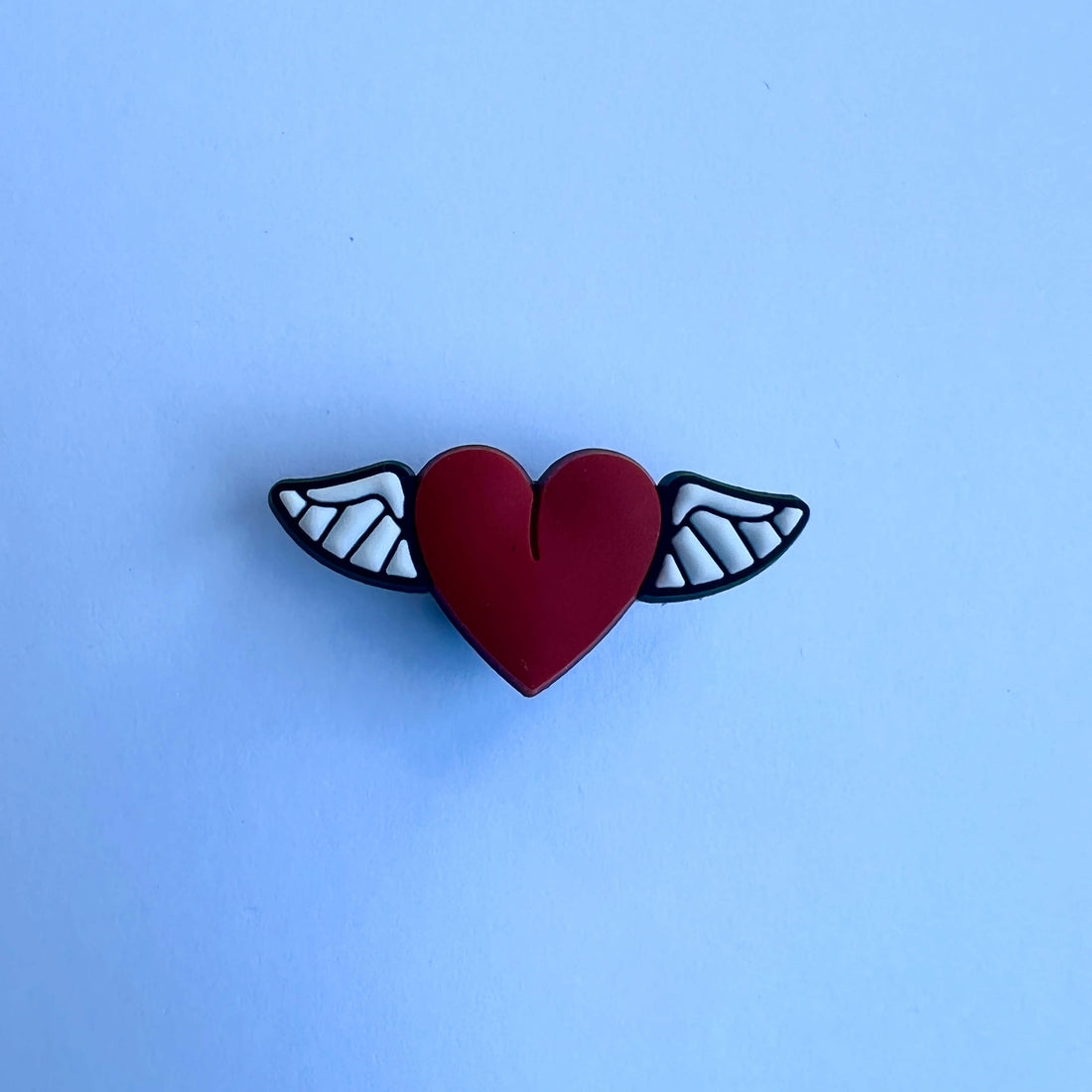 Heart With Wings Charm